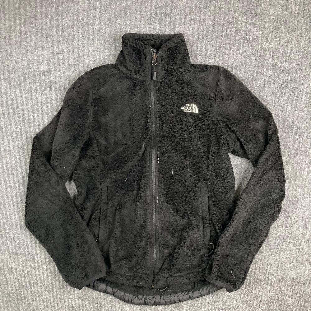 The North Face Jacket Womens Size S Black Fleece Full Zip Soft Casual Warm‎